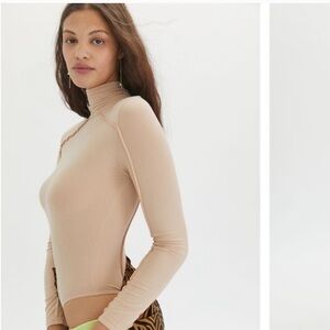 Out From Under Willow Bodysuit size large cream